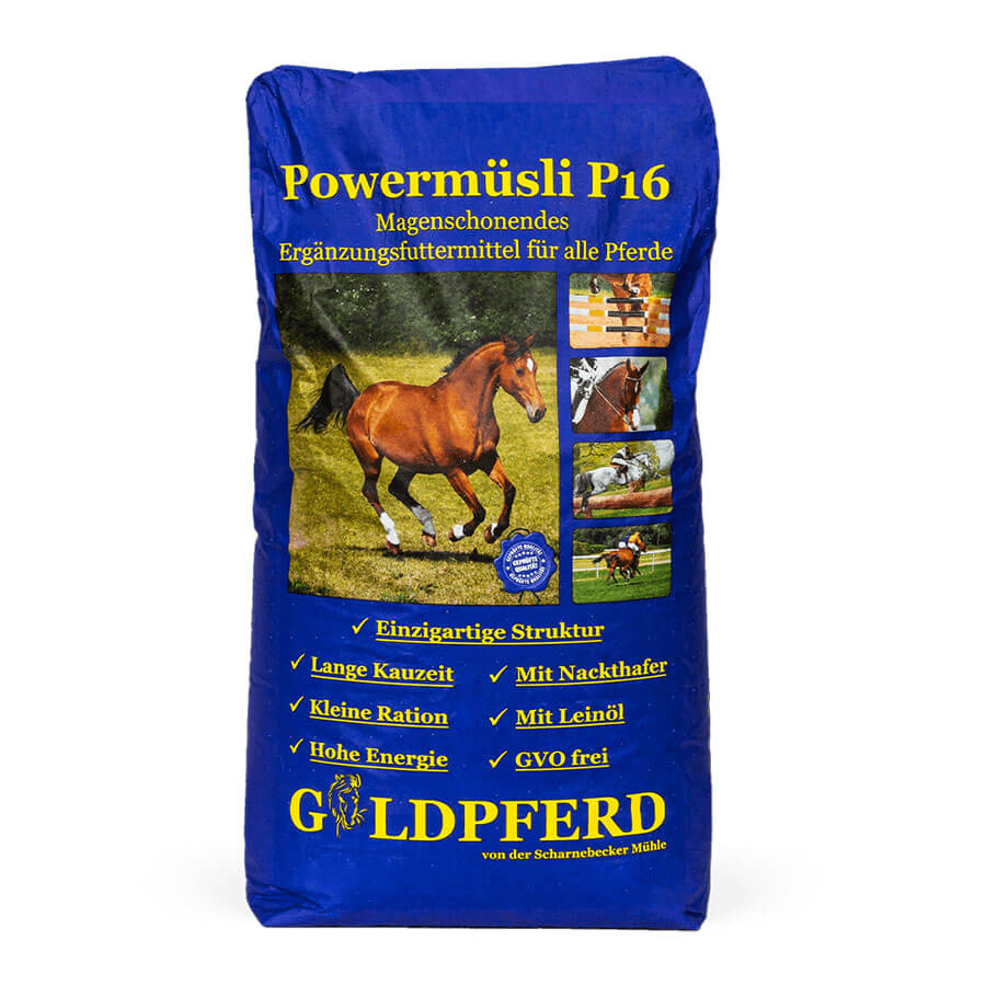 GOLDPFERD Powermüsli P16 im 25 kg Sack