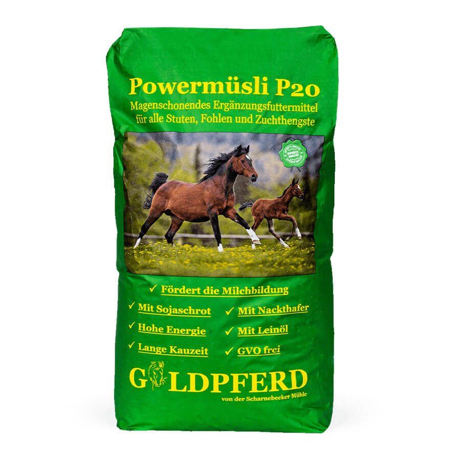 GOLDPFERD Powermüsli P20 im 25 kg Sack